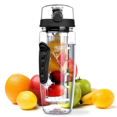 Plastic Sport Fruit Infuser Water Bottles