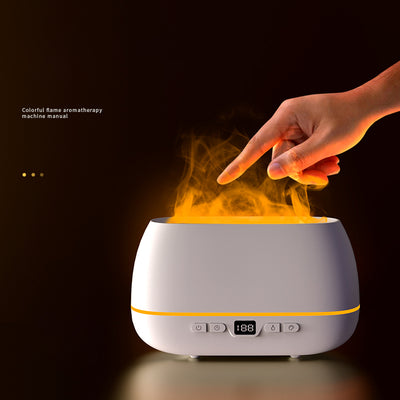 3D USB Aromatherapy Flame diffuser Humidifier