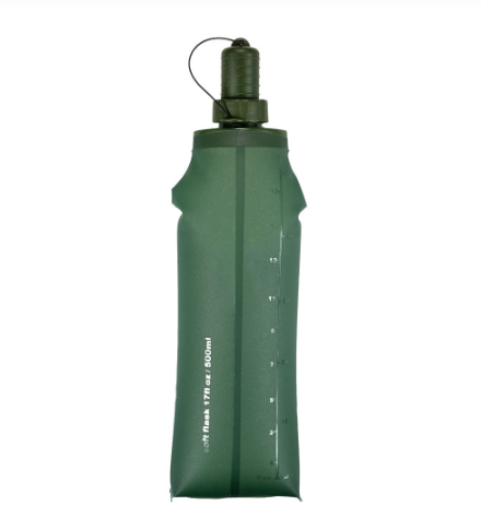 TPU Folding Soft Flask Sport Water Bottle