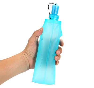 TPU Folding Soft Flask Sport Water Bottle