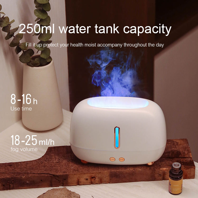 Portable Fire Flame oil Air Diffusers