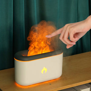 3D Flame Ultrasonic Flame Aroma Diffuser Humidifier