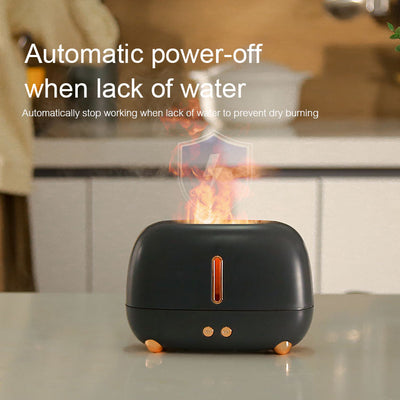 Portable Fire Flame oil Air Diffusers