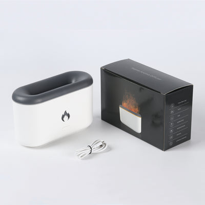 3D Flame Ultrasonic Flame Aroma Diffuser Humidifier