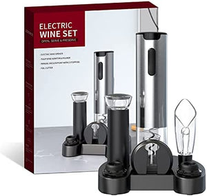 1 Gift Box Rechargeable Electric Wine Bottle Opener