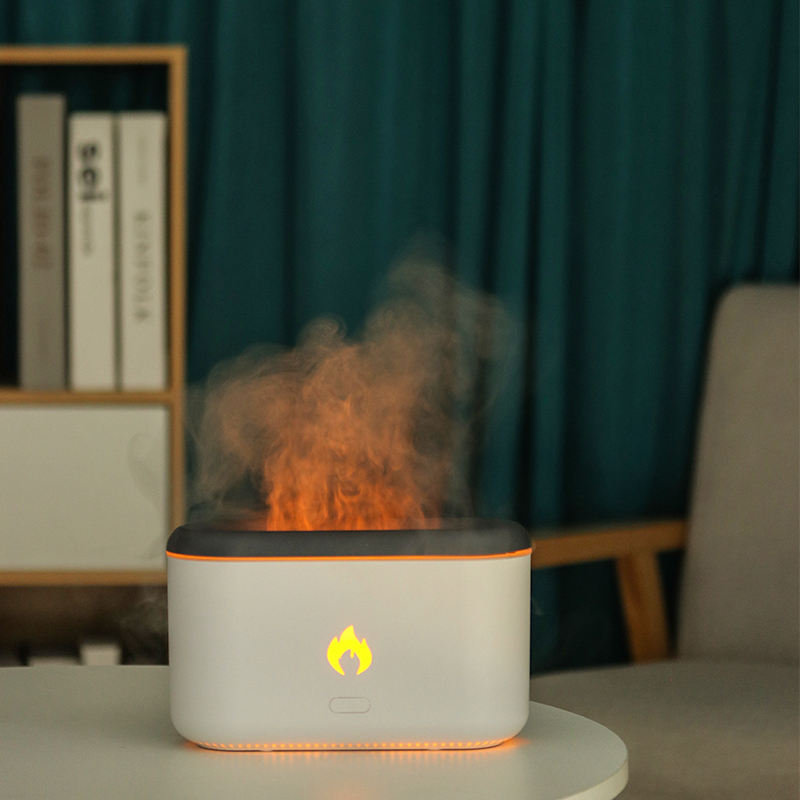 3D Flame Ultrasonic Flame Aroma Diffuser Humidifier